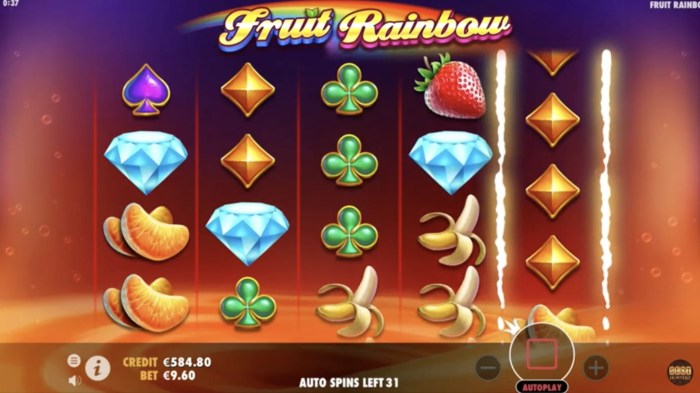 Slot Fruit Rainbow Kemenangan Berwarna-warni